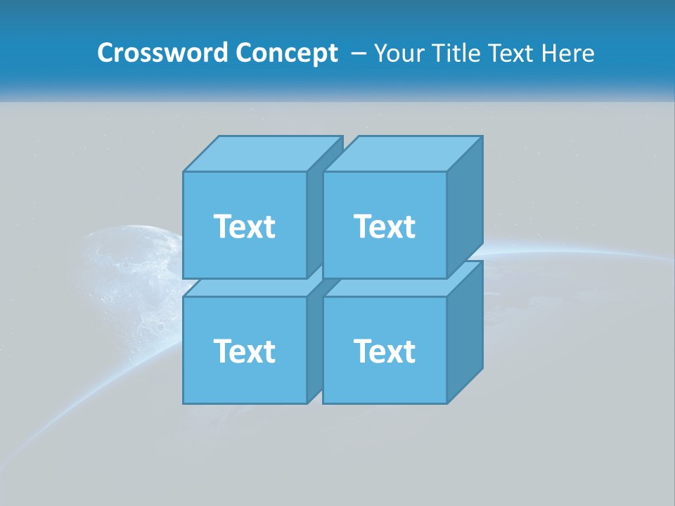 Expansion Sun Earth PowerPoint Template