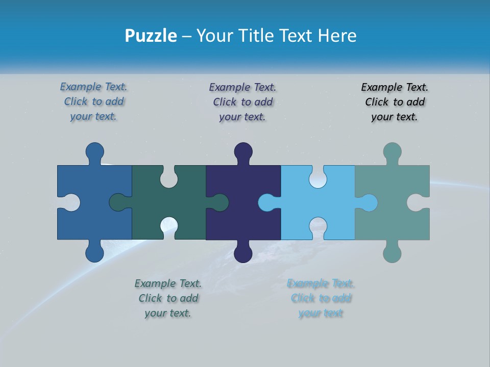 Expansion Sun Earth PowerPoint Template