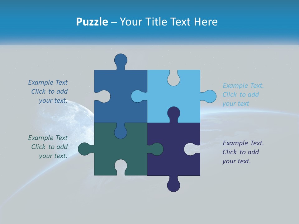 Expansion Sun Earth PowerPoint Template