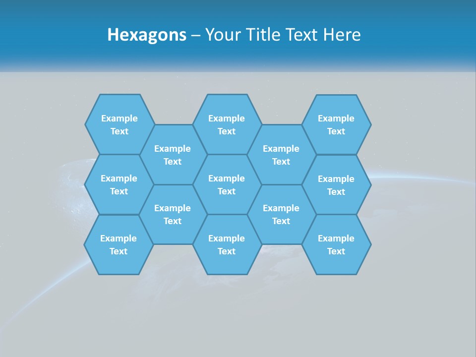 Expansion Sun Earth PowerPoint Template
