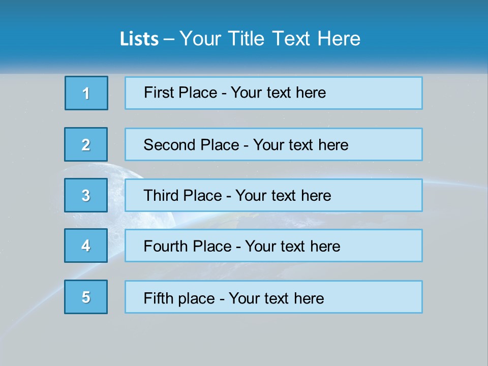 Expansion Sun Earth PowerPoint Template