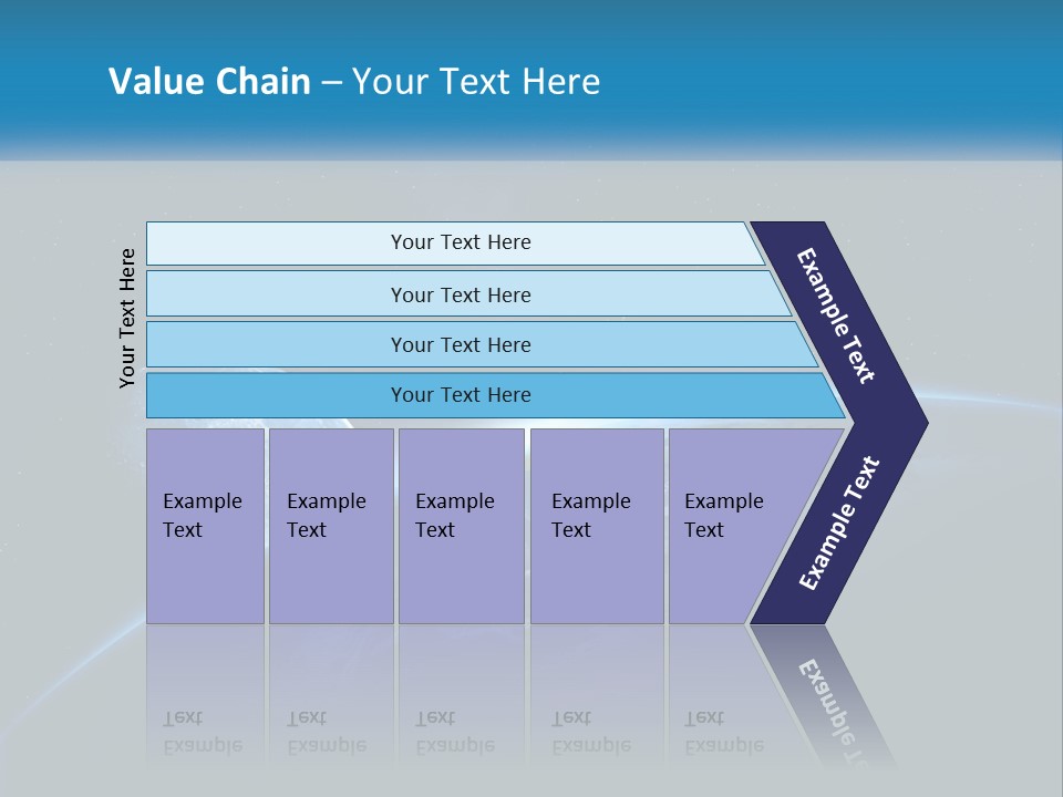 Expansion Sun Earth PowerPoint Template