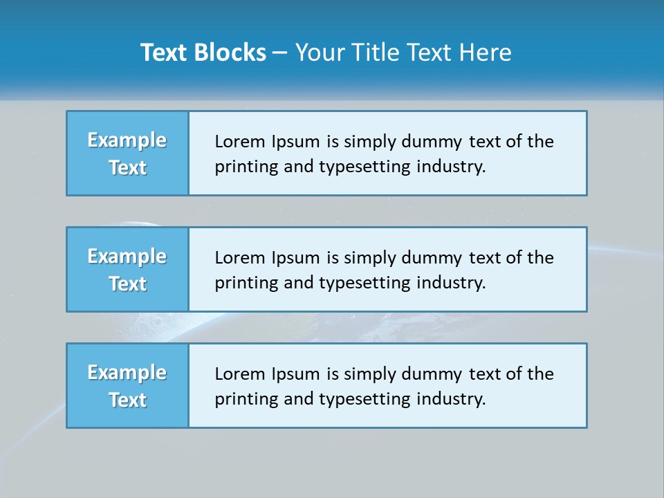 Expansion Sun Earth PowerPoint Template