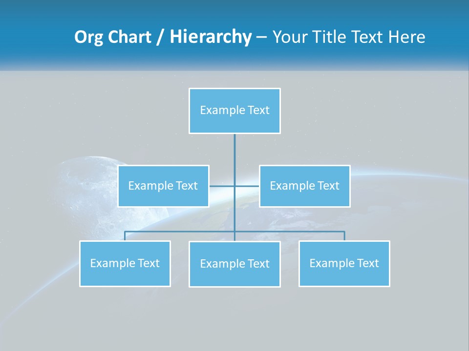 Expansion Sun Earth PowerPoint Template