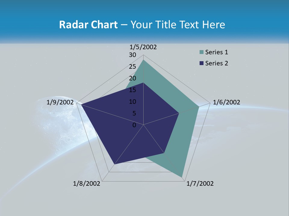 Expansion Sun Earth PowerPoint Template