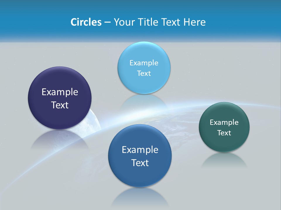 Expansion Sun Earth PowerPoint Template