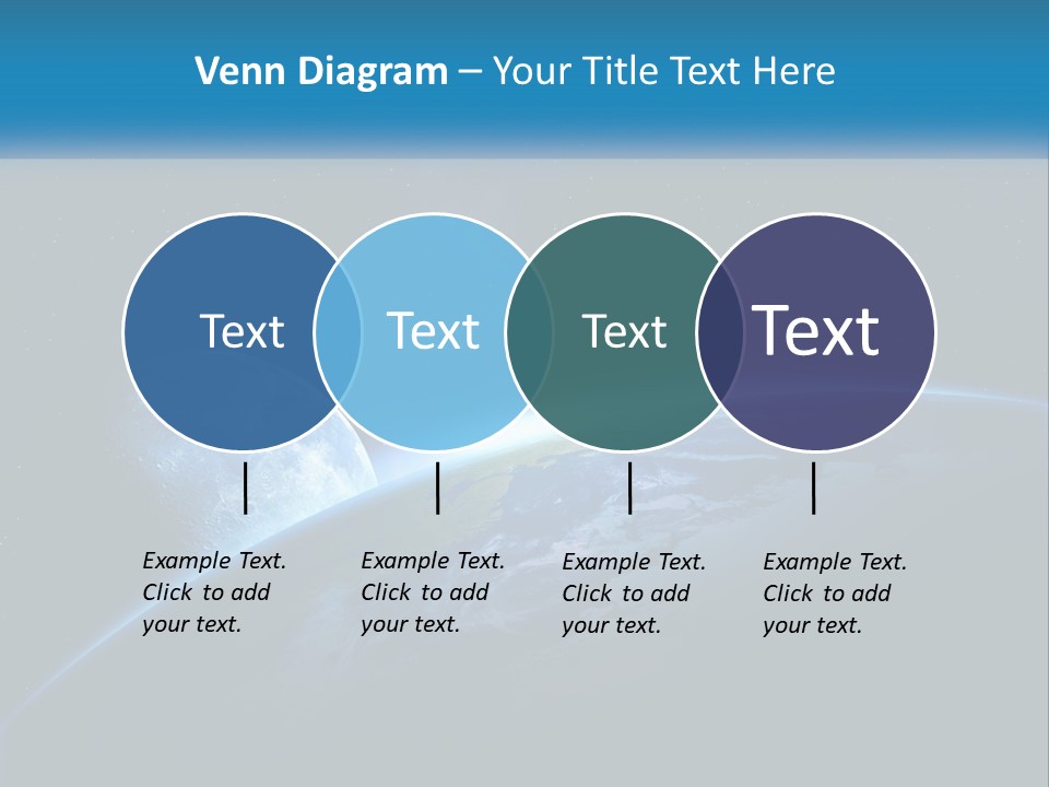 Expansion Sun Earth PowerPoint Template