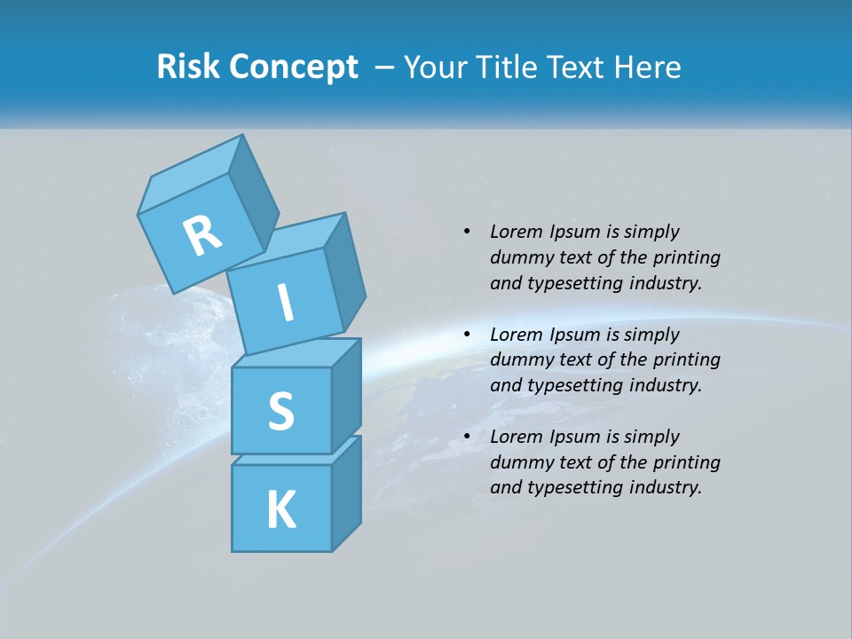 Expansion Sun Earth PowerPoint Template