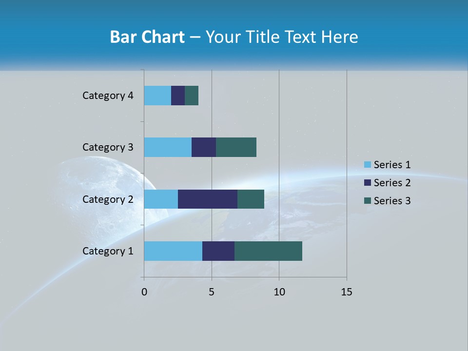 Expansion Sun Earth PowerPoint Template