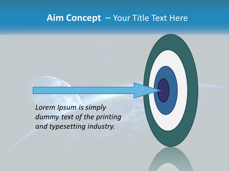 Expansion Sun Earth PowerPoint Template