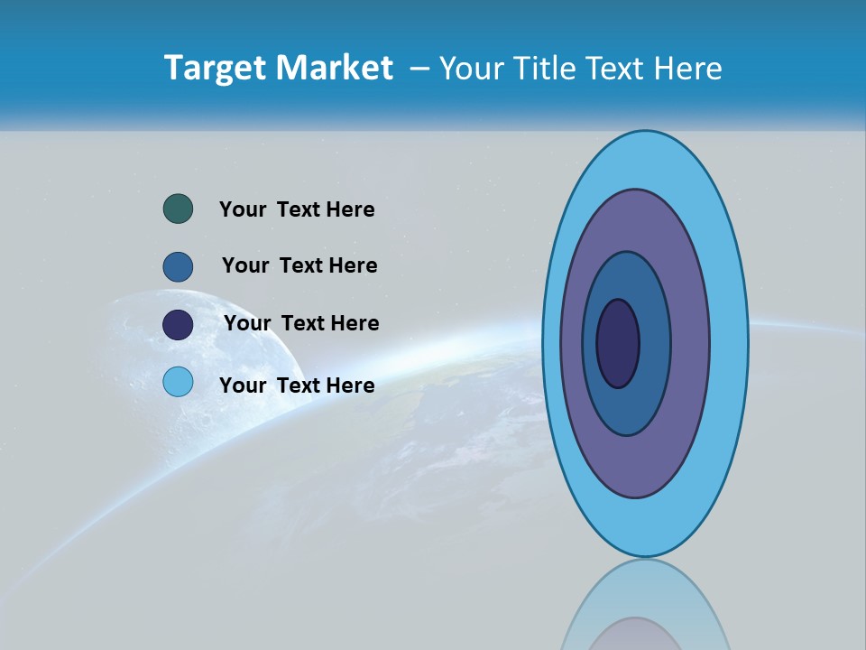 Expansion Sun Earth PowerPoint Template
