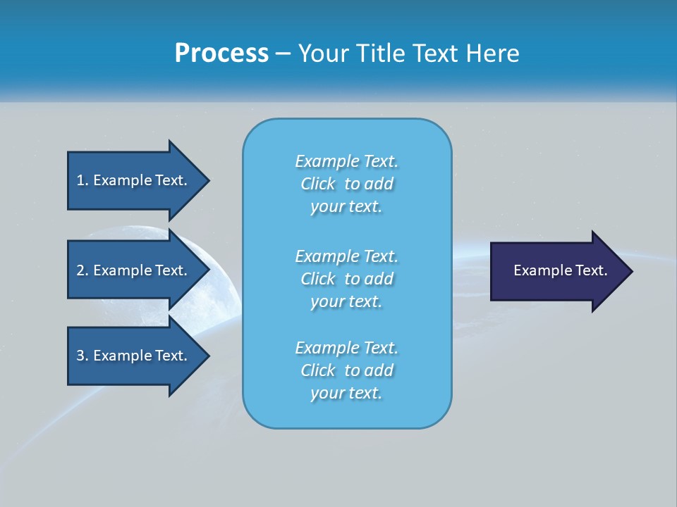 Expansion Sun Earth PowerPoint Template