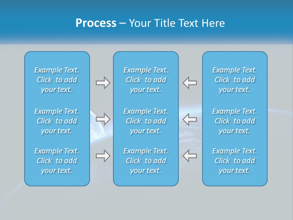 Expansion Sun Earth PowerPoint Template