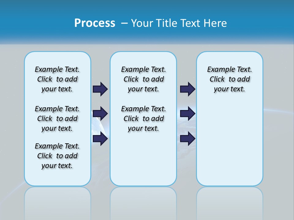 Expansion Sun Earth PowerPoint Template