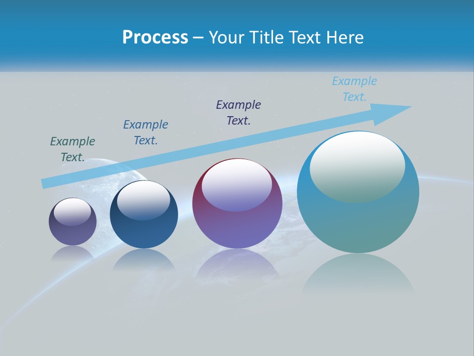 Expansion Sun Earth PowerPoint Template