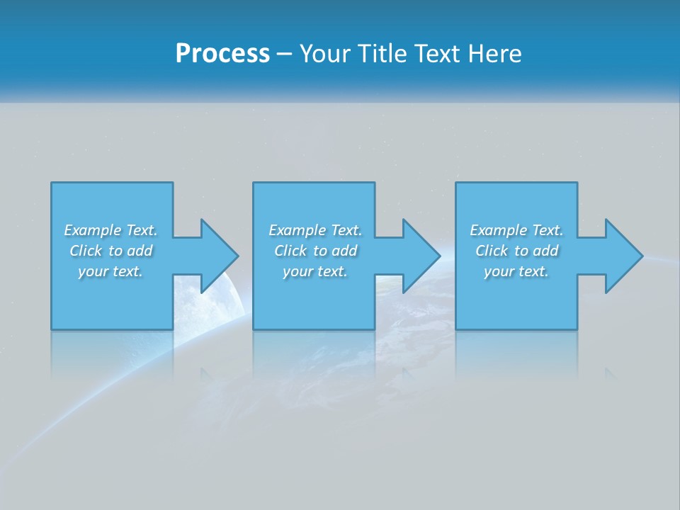Expansion Sun Earth PowerPoint Template