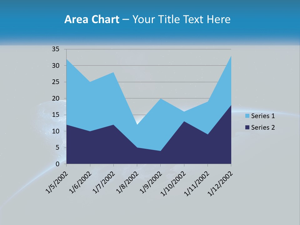 Expansion Sun Earth PowerPoint Template