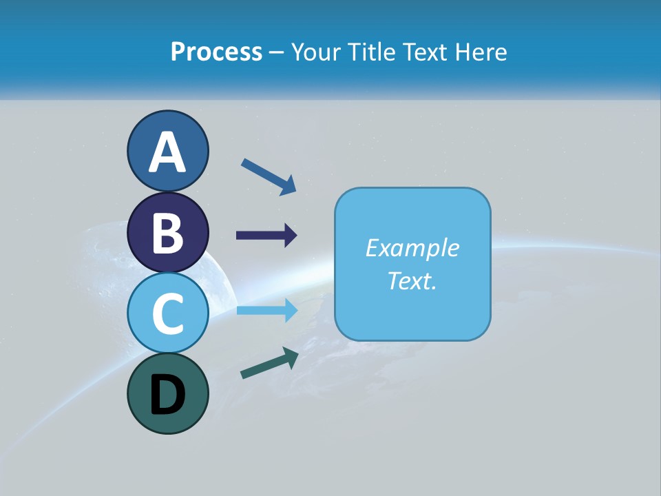 Expansion Sun Earth PowerPoint Template