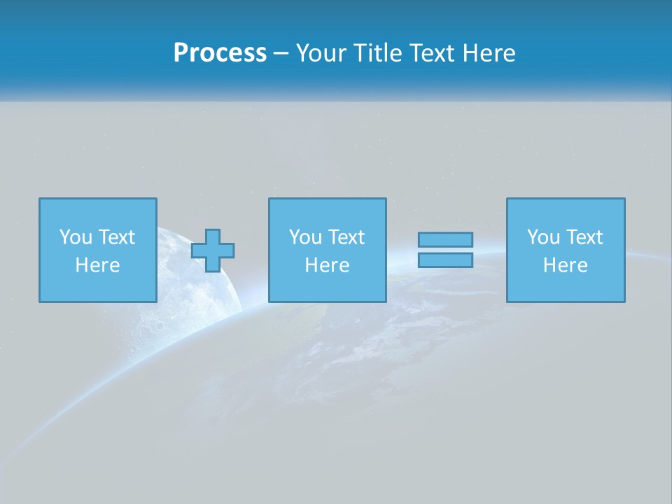 Expansion Sun Earth PowerPoint Template