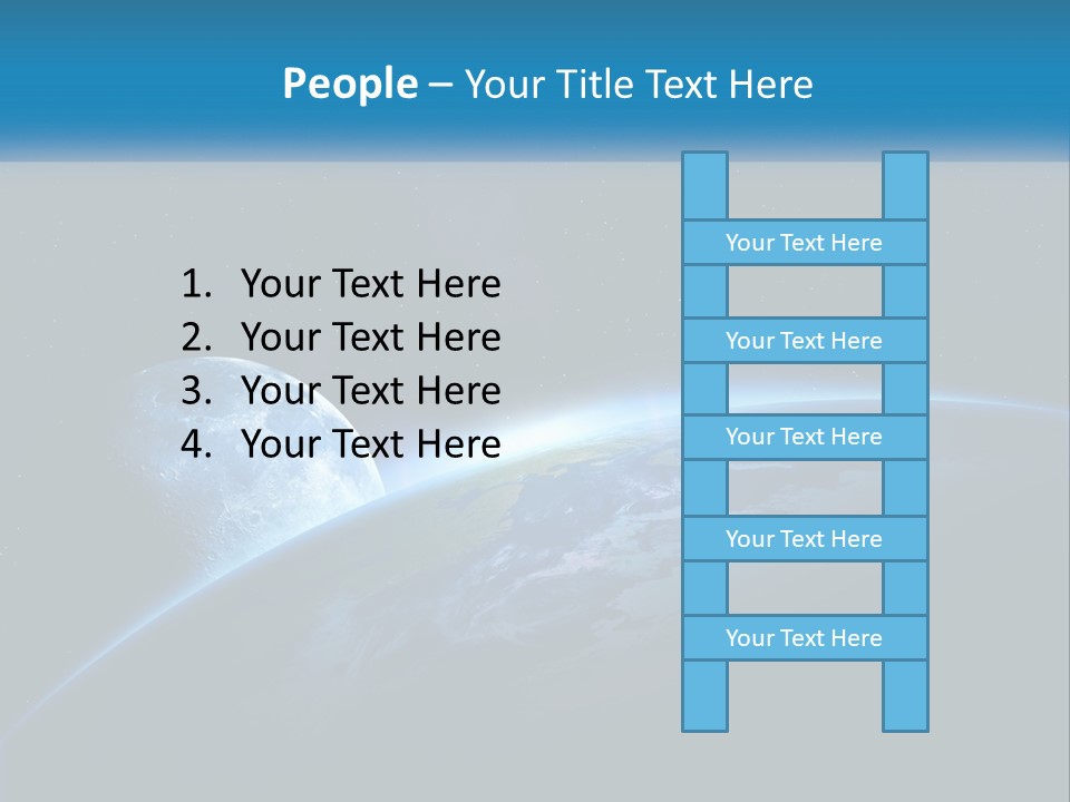 Expansion Sun Earth PowerPoint Template