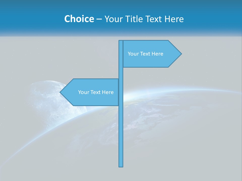 Expansion Sun Earth PowerPoint Template