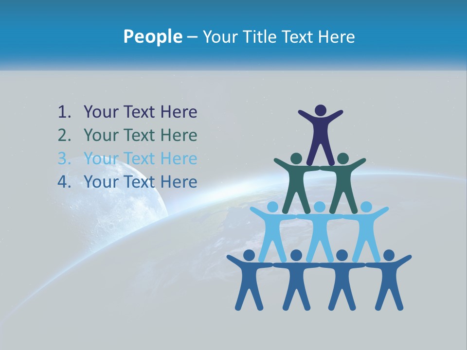Expansion Sun Earth PowerPoint Template