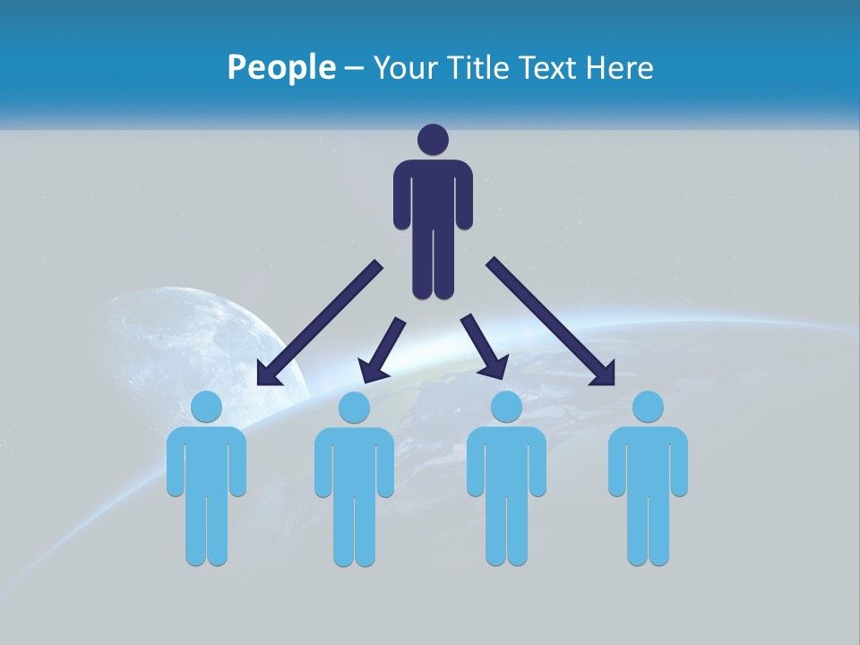 Expansion Sun Earth PowerPoint Template