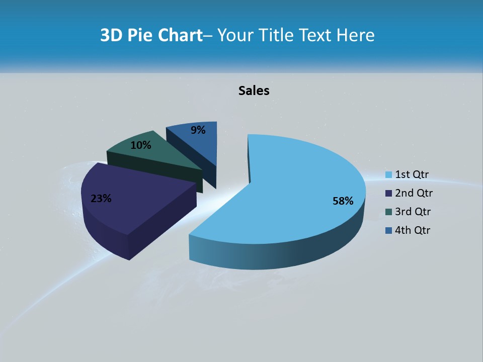Expansion Sun Earth PowerPoint Template