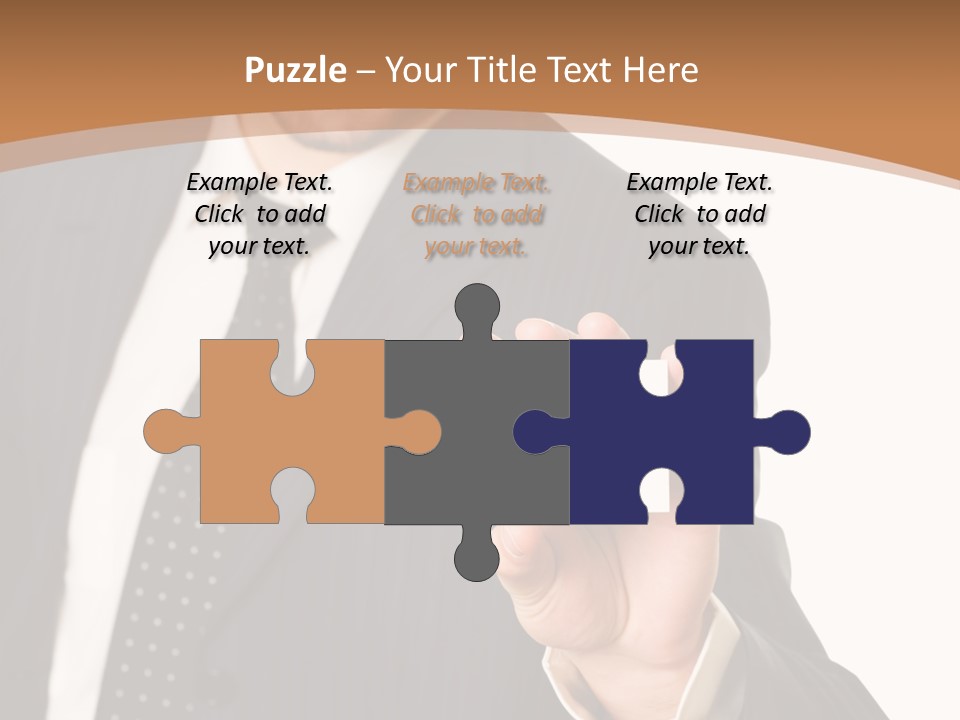 Card Meeting Blank PowerPoint Template