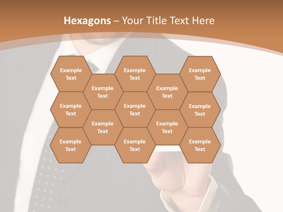 Card Meeting Blank PowerPoint Template