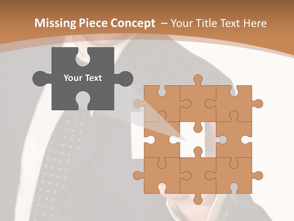 Card Meeting Blank PowerPoint Template