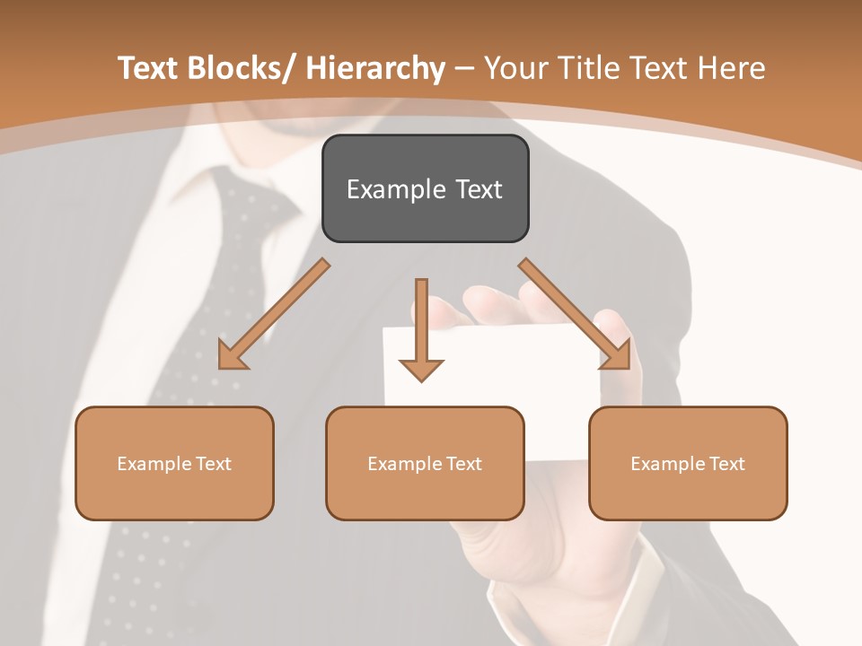Card Meeting Blank PowerPoint Template