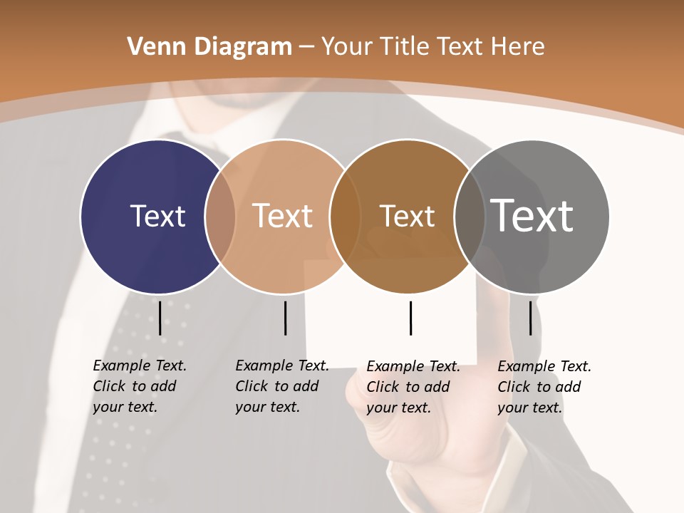 Card Meeting Blank PowerPoint Template