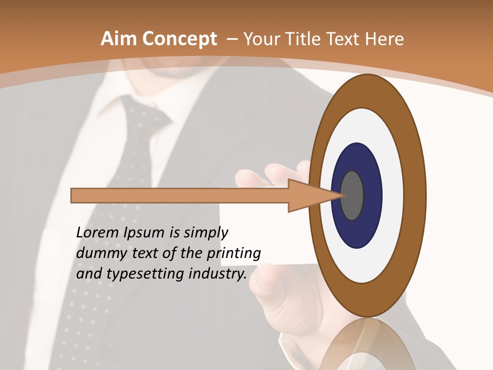 Card Meeting Blank PowerPoint Template