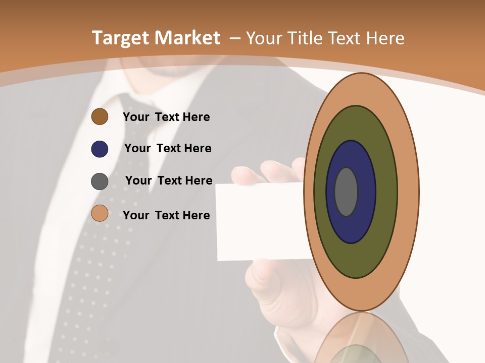 Card Meeting Blank PowerPoint Template