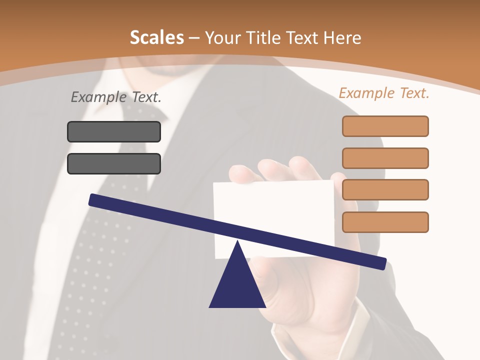 Card Meeting Blank PowerPoint Template
