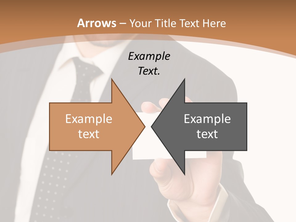 Card Meeting Blank PowerPoint Template