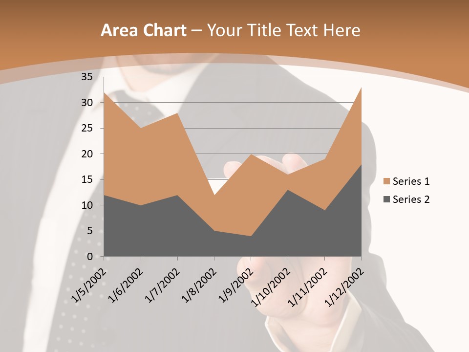 Card Meeting Blank PowerPoint Template