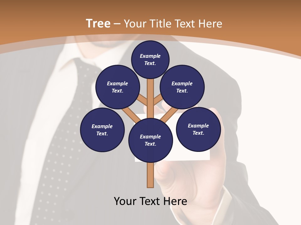 Card Meeting Blank PowerPoint Template