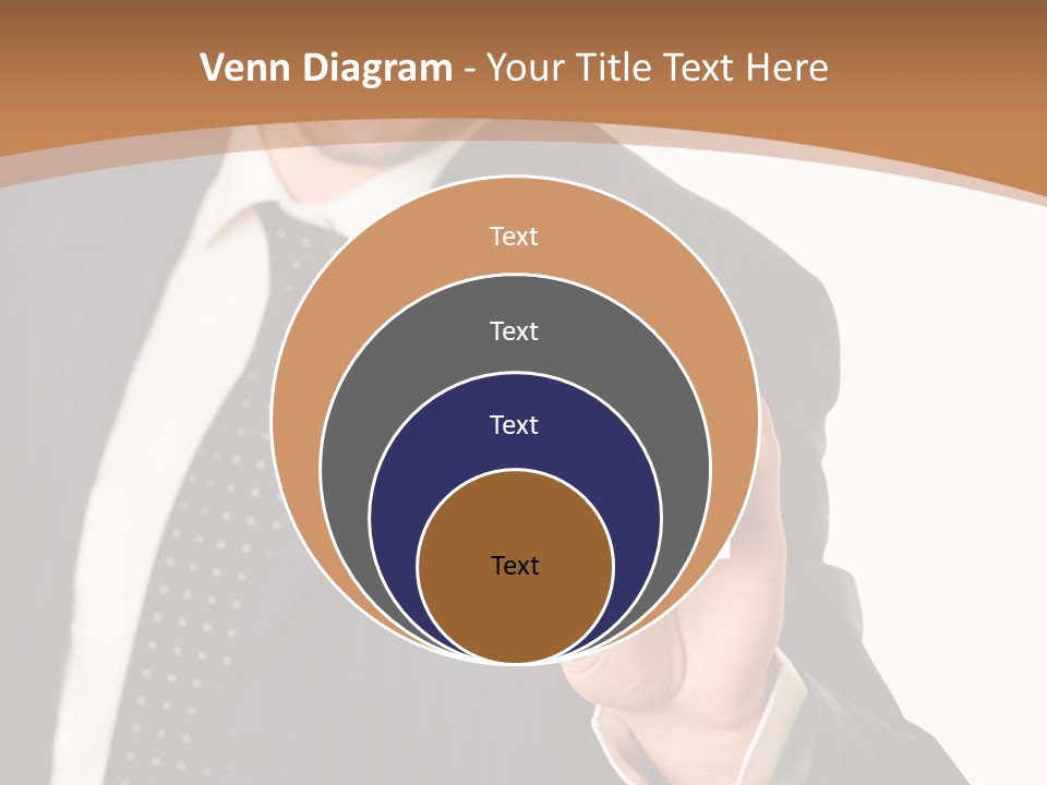 Card Meeting Blank PowerPoint Template