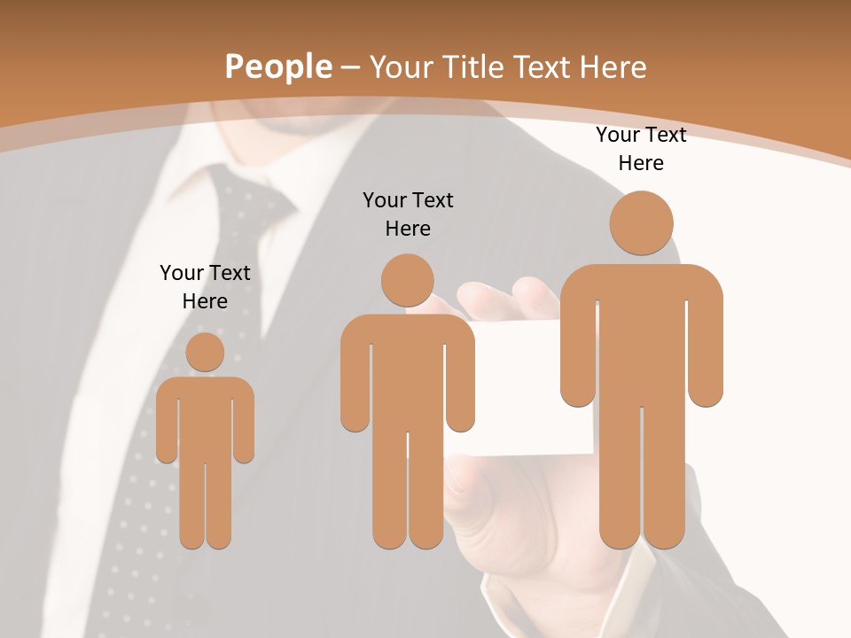 Card Meeting Blank PowerPoint Template