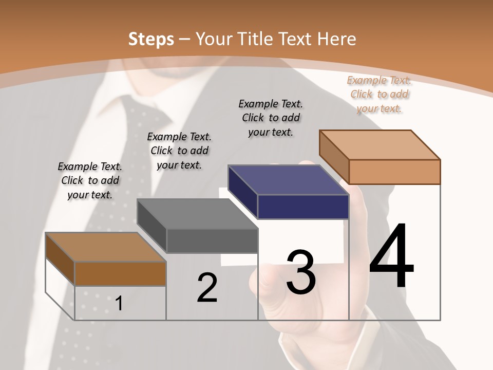 Card Meeting Blank PowerPoint Template