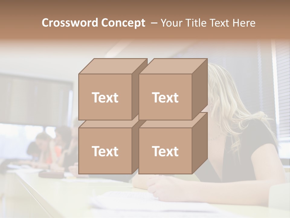 Studying Men Education PowerPoint Template
