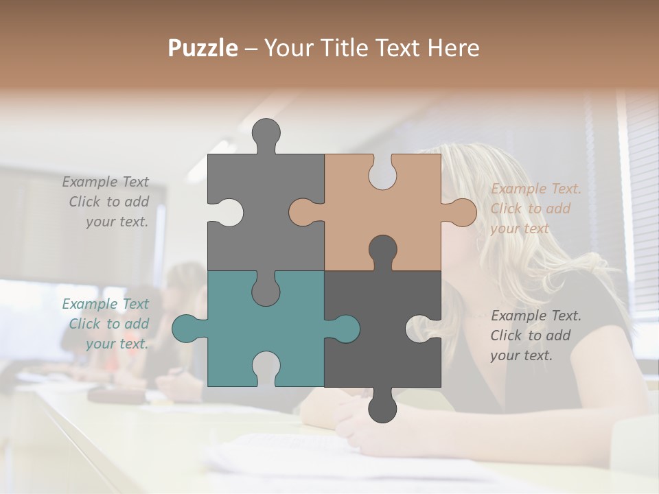 Studying Men Education PowerPoint Template