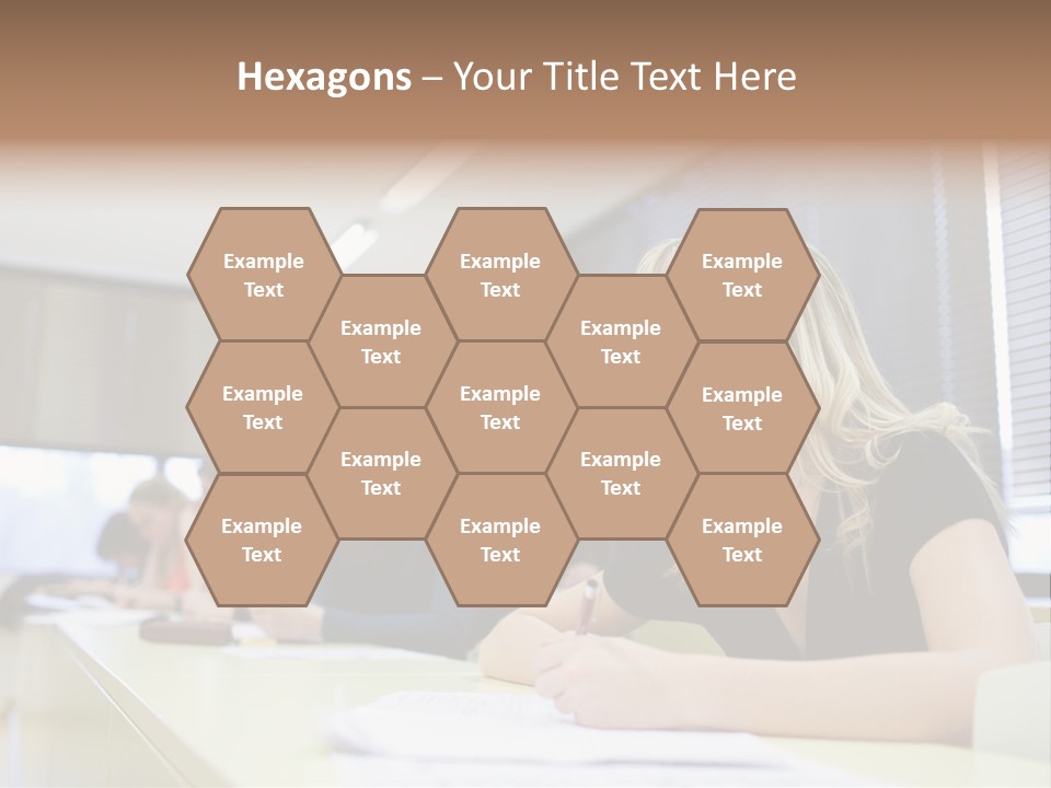 Studying Men Education PowerPoint Template