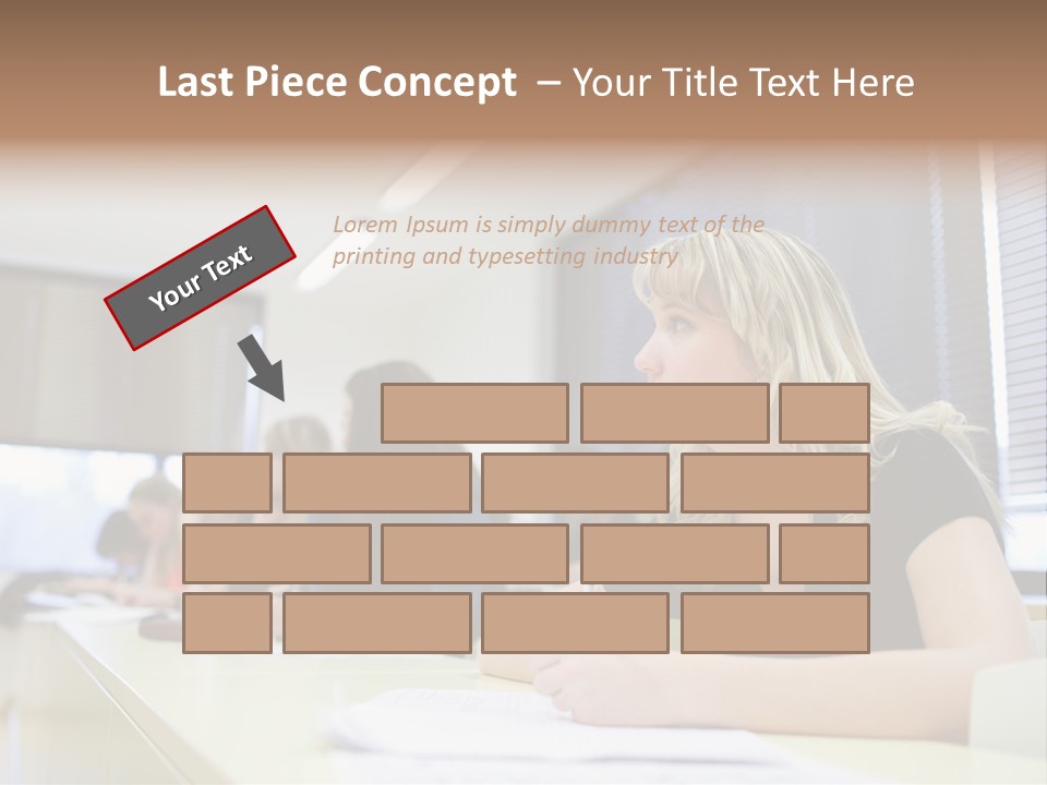 Studying Men Education PowerPoint Template