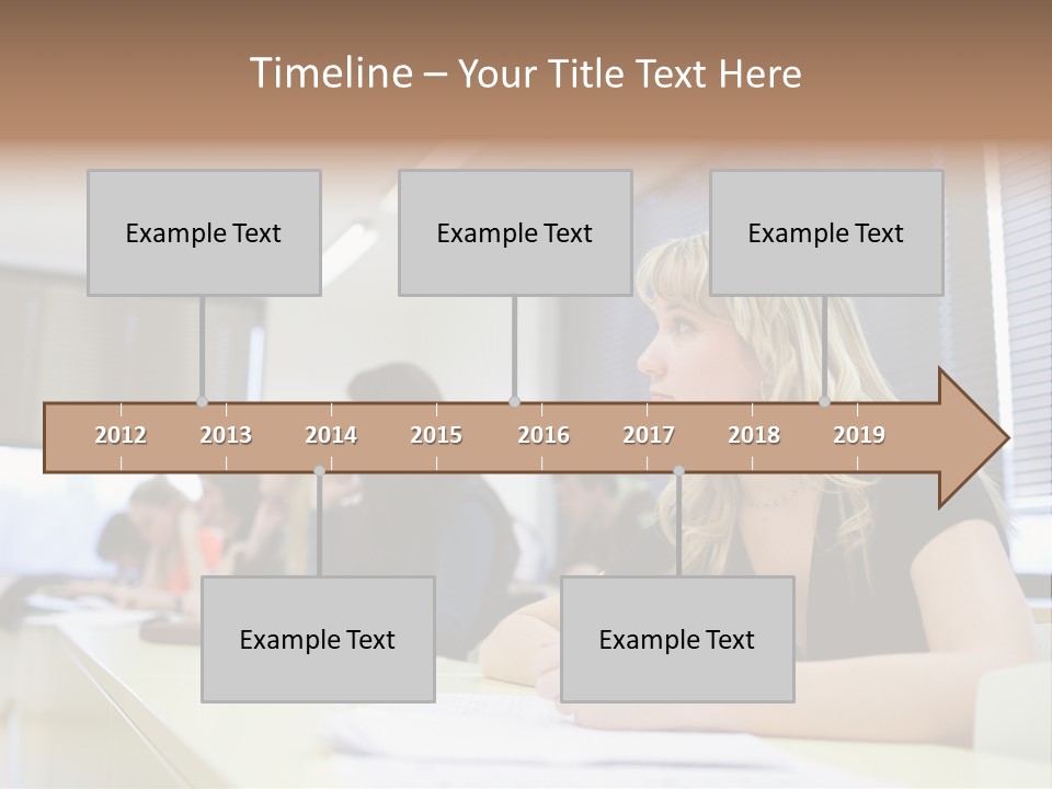 Studying Men Education PowerPoint Template