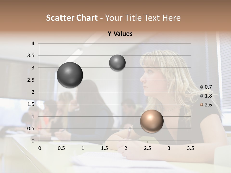 Studying Men Education PowerPoint Template