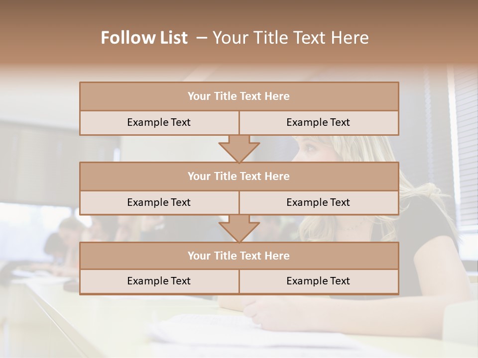 Studying Men Education PowerPoint Template