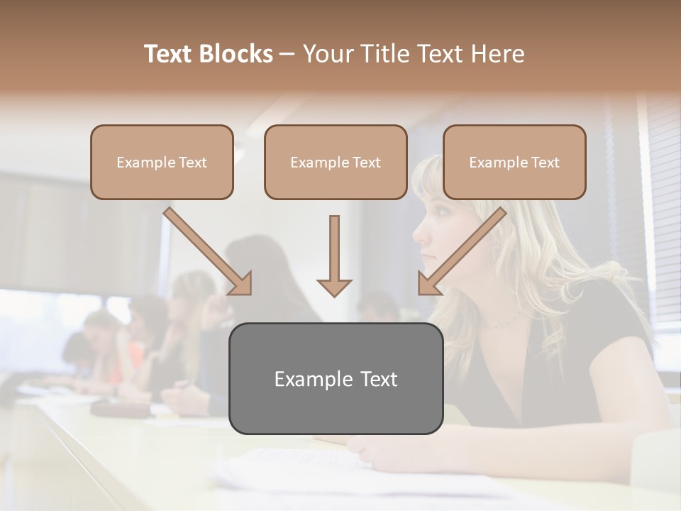 Studying Men Education PowerPoint Template